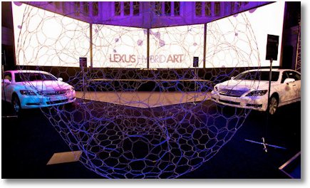 Lexus Hybrid Art in Moskau 1 Lexus Hybrid Art Moskau