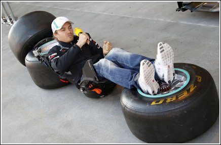 Formel 1: Der Fahrer schaltet in Singapur 71-mal pro Runde 1 Nico Rosberg