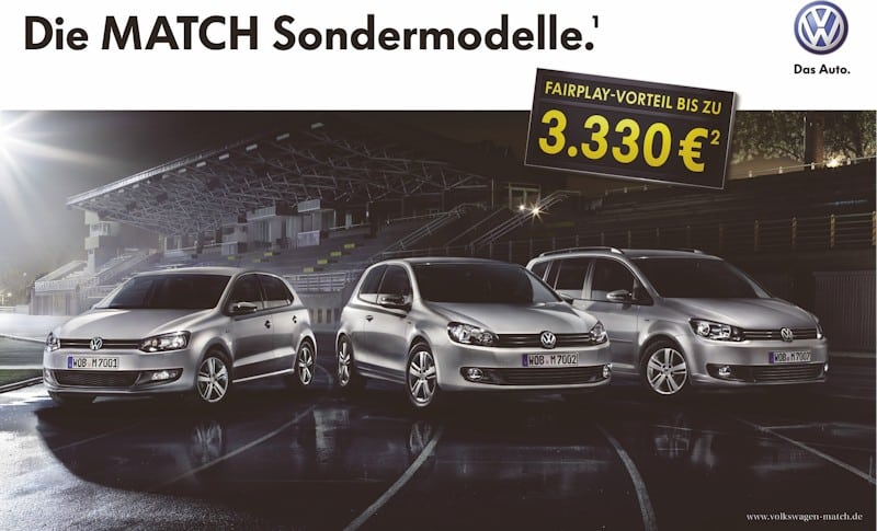 VW Match Sondermodelle