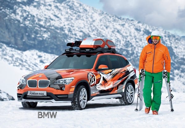 BMW Concept K2 Powder Ride