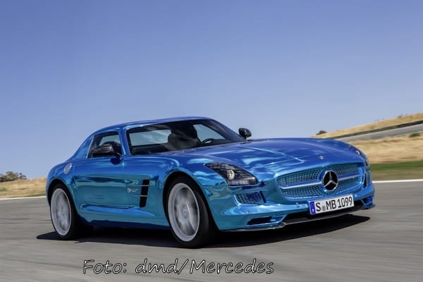 Mercedes SLS AMG Elektroauto