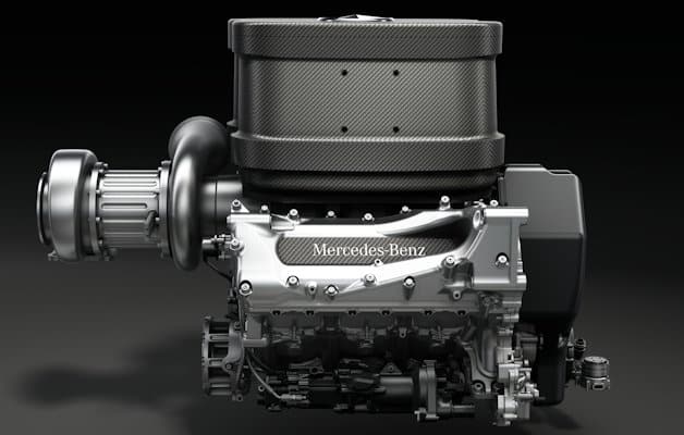 Formel 1 Mercedes-Benz V6 Motor