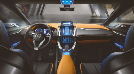 Lexus LF-NX Konzept Innenraum