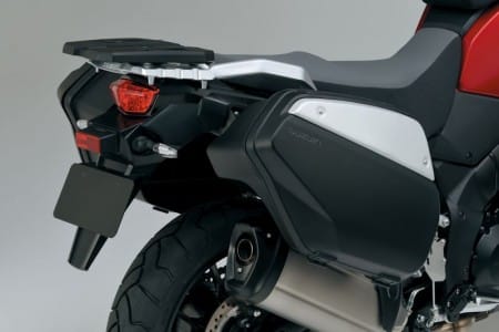 Zubehör für die neue Suzuki V-Strom 1000 ABS 8 Suzuki V-Strom 1000 ABS mit Zubehör Koffern