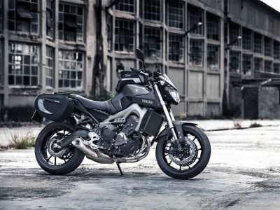 Yamaha MT-09 mit Zubehör