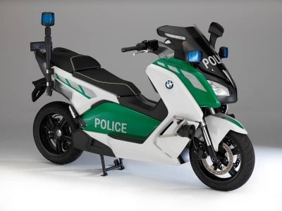 BWM Polizei Scooter Concept BMW C evolution