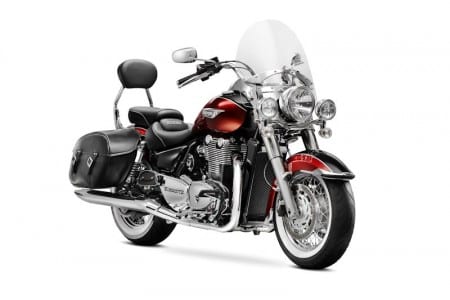 Triumph mit 5 neuen Modellen auf der EICMA 2013 6 Triumph Thunderbird LT in Lava Red & Phantom Black