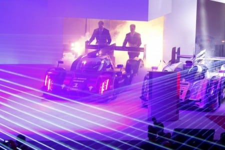 Audi R18 e-tron quattro mit Laser-Licht