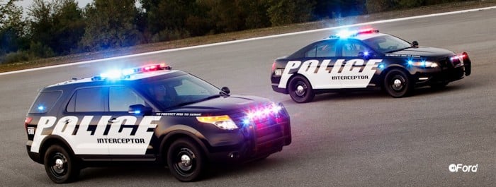 Ford Polizei Autos Interceptor