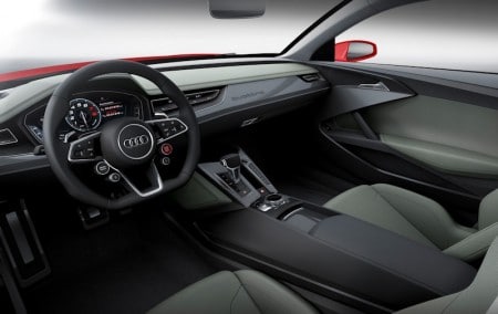 Audi Sport quattro laserlight concept Innenraum