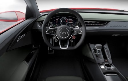 Audi Sport quattro laserlight concept Innenraum