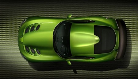 Chrysler Viper SRT green