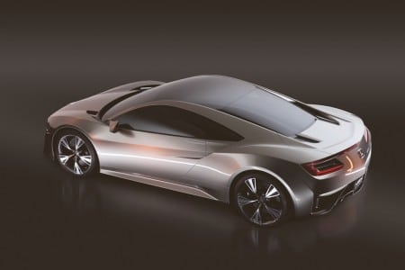 Honda NSX Prototyp beim Goodwood Festival of Speed 3 Kommt zum Goodwood Festival of Speed. Honda NSX Prototyp