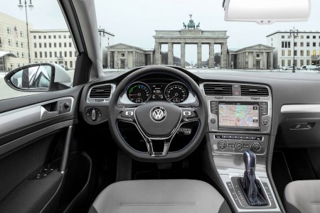 VW e-golf Innenraum