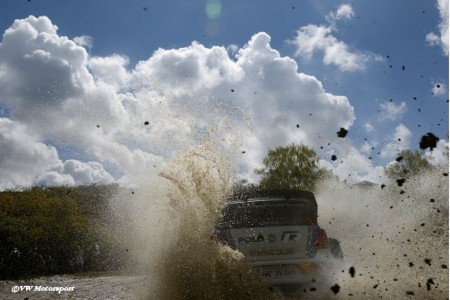 VW Polo R WRC bei Rallye Mexiko. Foto: VWM