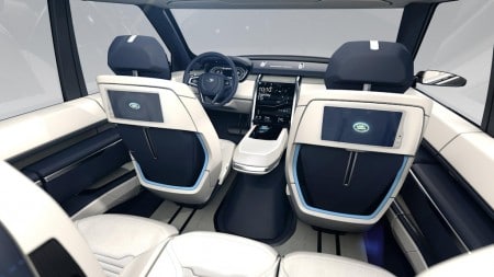 Land Rover Discovery Vision Concept Innenraum