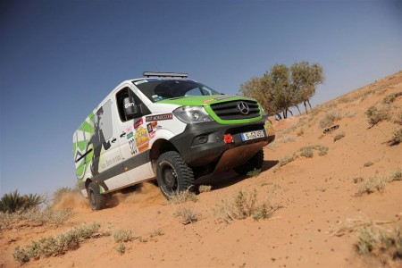 Triumph für neuen Mercedes Allrad-Sprinter 2 Mercedes Sprinter 4x4