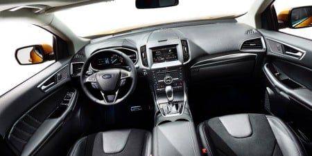 Erste Details und Fotos Ford Edge SUV 2015 3 Ford Edge-Sport SUV Innenraum