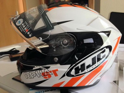 X-Creen Aufsatzscheibe, HJC RPHA-ST, Tiger 1050 und Schloss Ramholz 4 HJC RPHA ST Helm