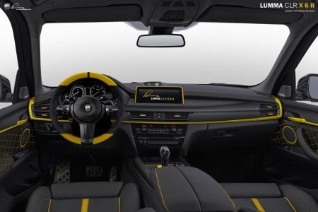 BMW X6 Tuning Lumma Innenraum