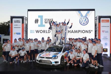 VW-WRC Rallye Weltmeister 2014