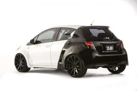 Toyota mit Freak Autos auf der SEMA 2 2014_SEMA_DUB_Edition_Toyota_Yaris