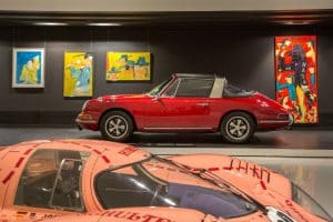 Porsche Museum mit Udo Likörellen