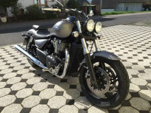 Test Helm HJC RPHA-ST und die T-Bird Storm - Nachtrag 2 Triumph Thunderbird Storm