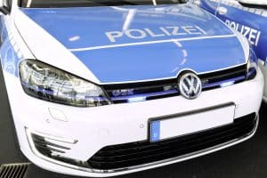 VW Golf GTE Polizeiauto