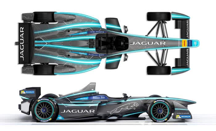 Jaguar FIA Formula E Rennwagen