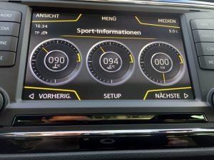 Dauer-Test-Tagebuch SEAT LEON ST CUPRA 290 11 Seat Leon ST Cupra 290 DSG Armaturen