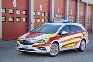 Opel Astra Sports Tourer Feuerwehr Kommandoauto