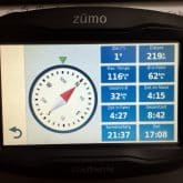 Zumo 345LM App Kompass