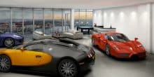 Bugatti Lambo Garage Penthouse