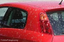 Vogelkot auf Fahrzeug