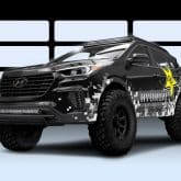 Hyundai Rockstar Santa Fe Concept 