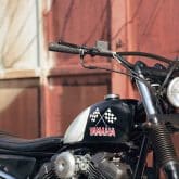 Yamaha Yard Built-Bike SCR950 Chequered Scrambler