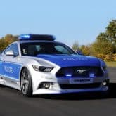 Polizeiauto Ford Mustang