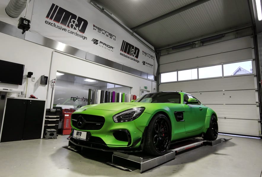 Folierung Hulk Mercedes Amg Gt S Autodino