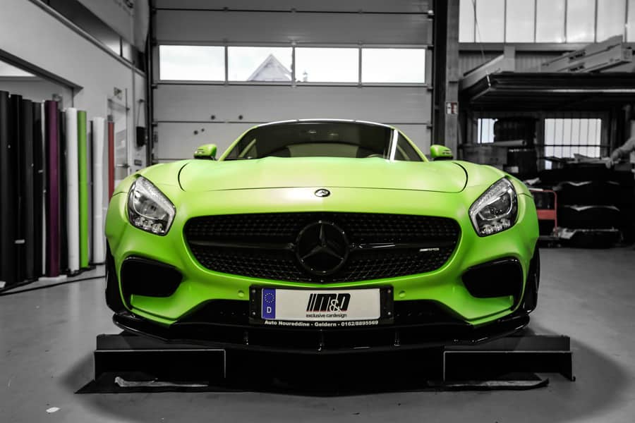 Folierung Hulk Mercedes Amg Gt S Autodino