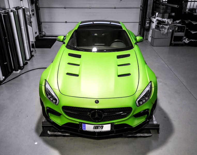 Folierung Hulk Mercedes Amg Gt S Autodino