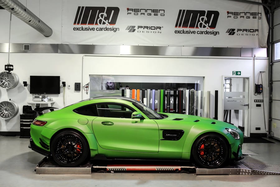 Folierung Hulk Mercedes Amg Gt S Autodino