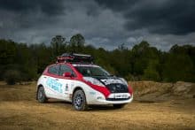 Nissan Leaf EV-AT Rallyeauto