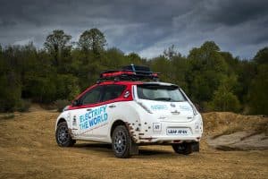 Nissan Leaf EV-AT Rallyeauto