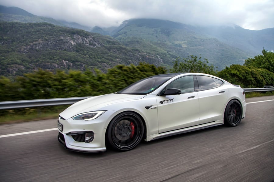 Tesla Model S mit mehr Beschleunigung