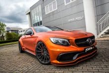 Mercedes-Benz-Coupe S 63 AMG Folierung Tuning