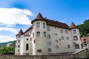 Schwarzwald-Elsass Motorradtour 19 Wasserschloss Glatt