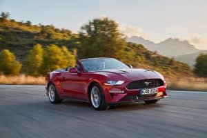 Änderungen Ford Mustang 2018 Cabrio