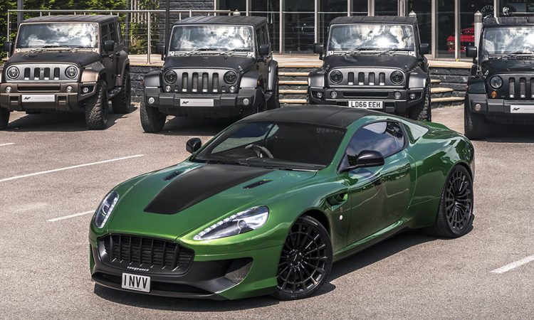 Aston Martin Vengeance Green Superhero