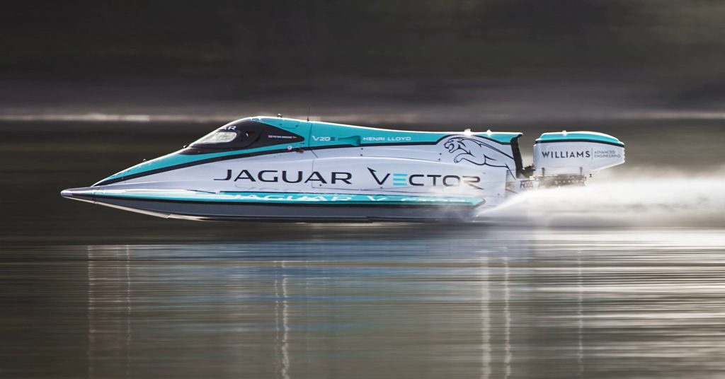Jaguar Rennboot Jaguar Vector V20E